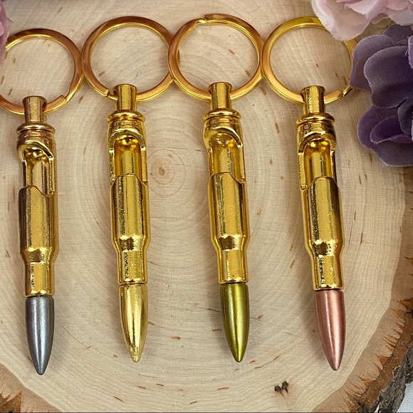 Rifle Bullet Bottle Opener Keychain - Picture 7 of 13